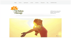 Desktop Screenshot of mcmahonmassage.com